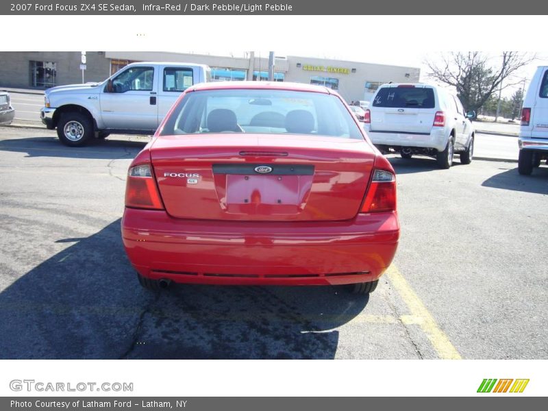 Infra-Red / Dark Pebble/Light Pebble 2007 Ford Focus ZX4 SE Sedan