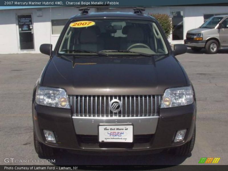 Charcoal Beige Metallic / Pebble 2007 Mercury Mariner Hybrid 4WD