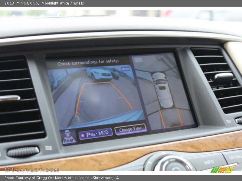 Moonlight White / Wheat 2013 Infiniti QX 56