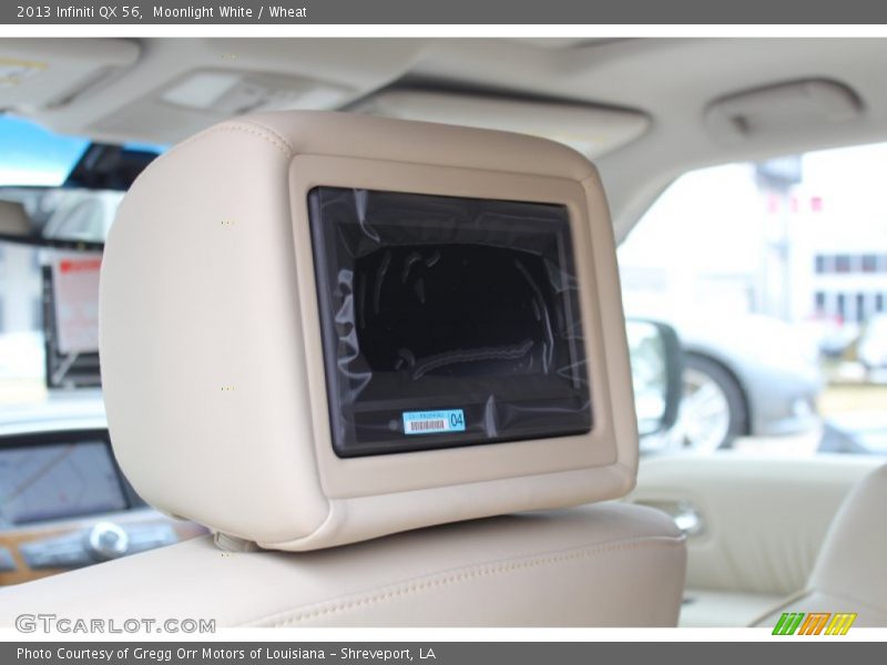 Moonlight White / Wheat 2013 Infiniti QX 56