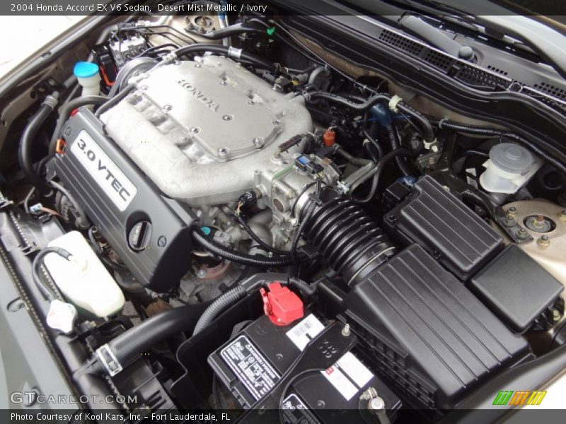  2004 Accord EX V6 Sedan Engine - 3.0 Liter SOHC 24-Valve V6