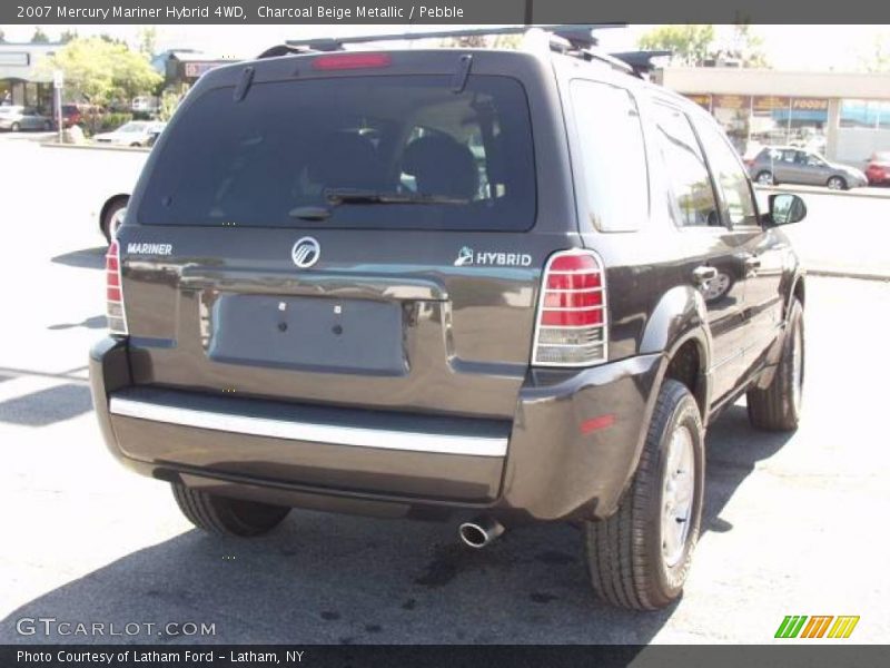 Charcoal Beige Metallic / Pebble 2007 Mercury Mariner Hybrid 4WD
