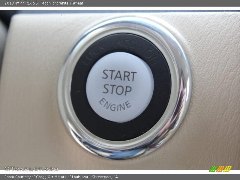 Moonlight White / Wheat 2013 Infiniti QX 56