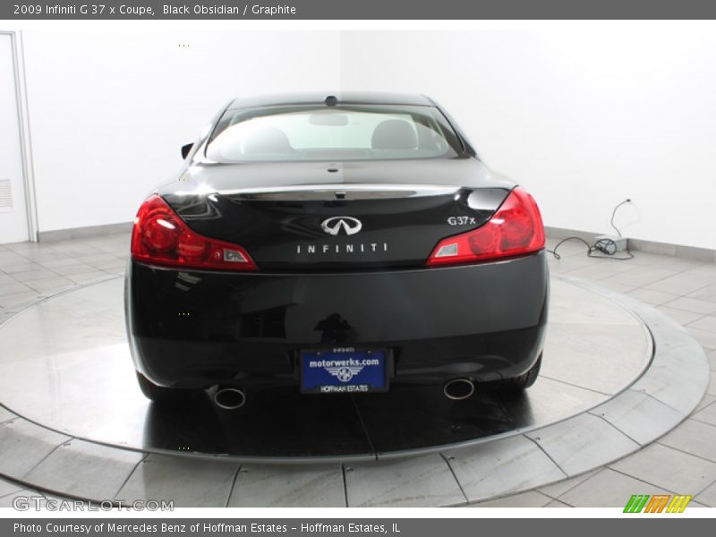 Black Obsidian / Graphite 2009 Infiniti G 37 x Coupe