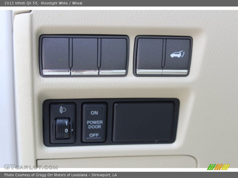 Moonlight White / Wheat 2013 Infiniti QX 56