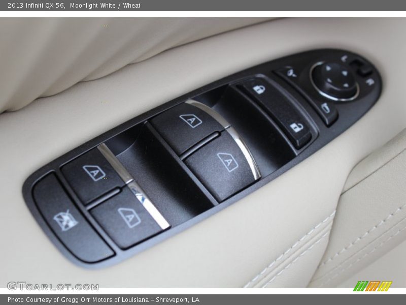 Moonlight White / Wheat 2013 Infiniti QX 56