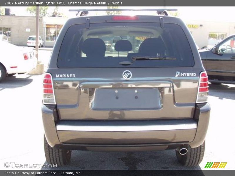 Charcoal Beige Metallic / Pebble 2007 Mercury Mariner Hybrid 4WD