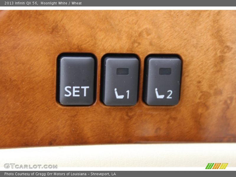 Moonlight White / Wheat 2013 Infiniti QX 56