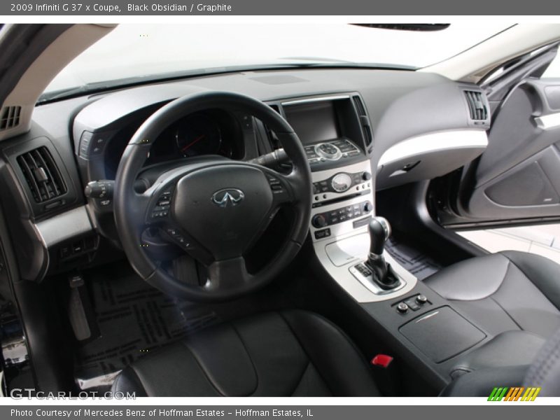 Black Obsidian / Graphite 2009 Infiniti G 37 x Coupe
