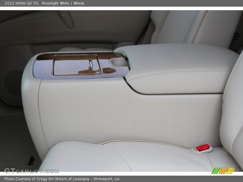 Moonlight White / Wheat 2013 Infiniti QX 56