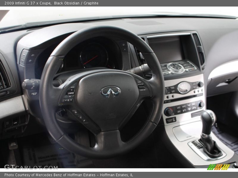 Black Obsidian / Graphite 2009 Infiniti G 37 x Coupe