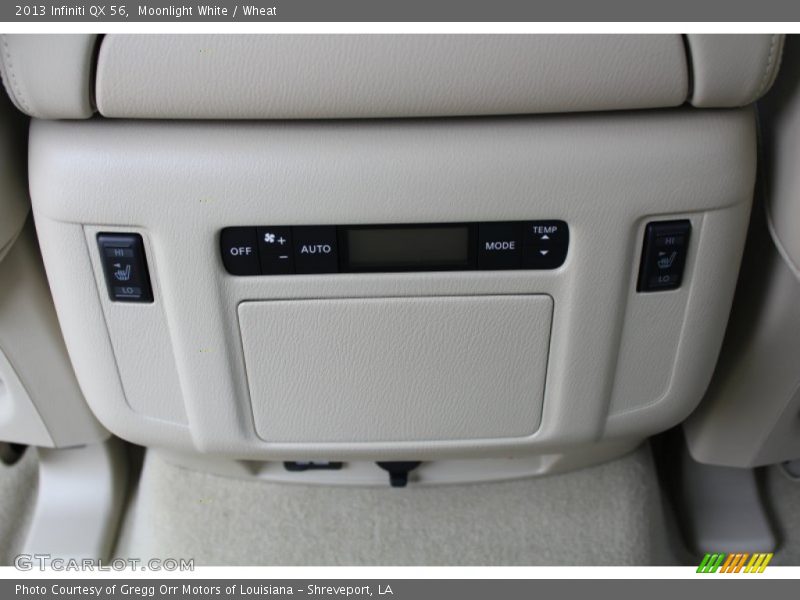 Moonlight White / Wheat 2013 Infiniti QX 56
