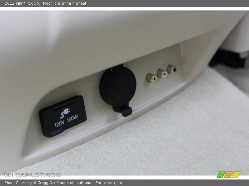 Moonlight White / Wheat 2013 Infiniti QX 56