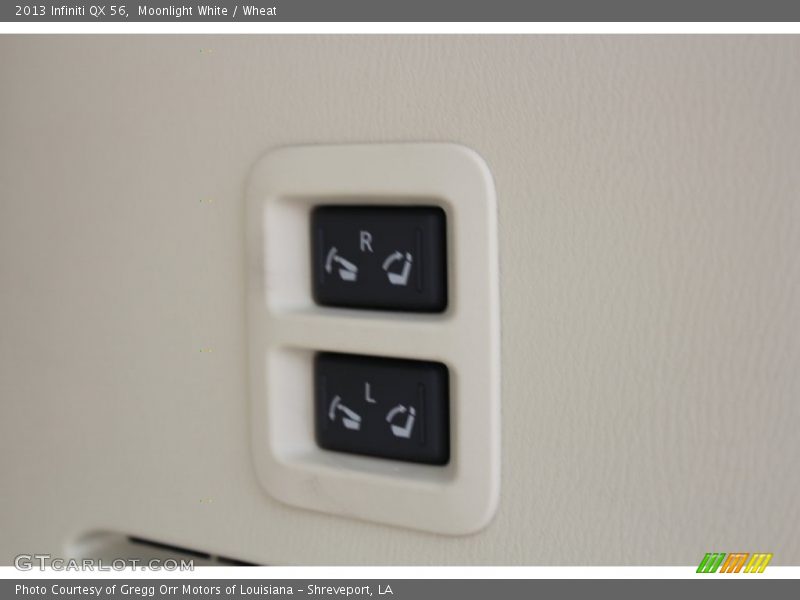 Moonlight White / Wheat 2013 Infiniti QX 56