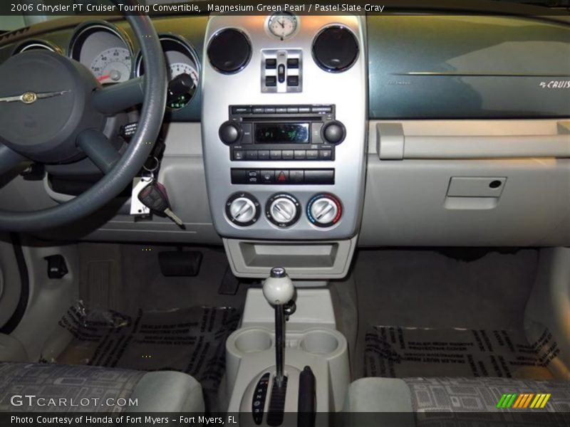 Magnesium Green Pearl / Pastel Slate Gray 2006 Chrysler PT Cruiser Touring Convertible