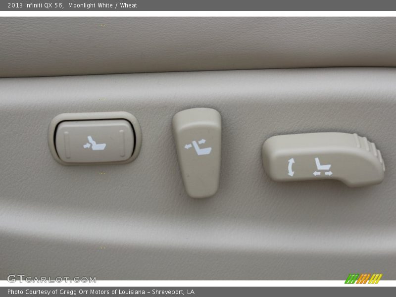 Moonlight White / Wheat 2013 Infiniti QX 56