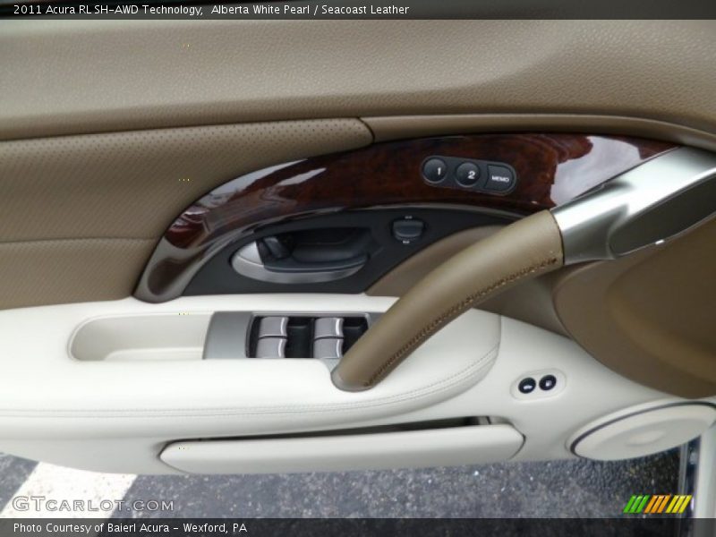 Door Panel of 2011 RL SH-AWD Technology