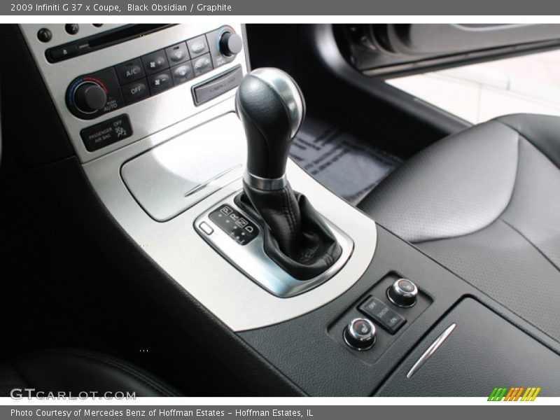 Black Obsidian / Graphite 2009 Infiniti G 37 x Coupe