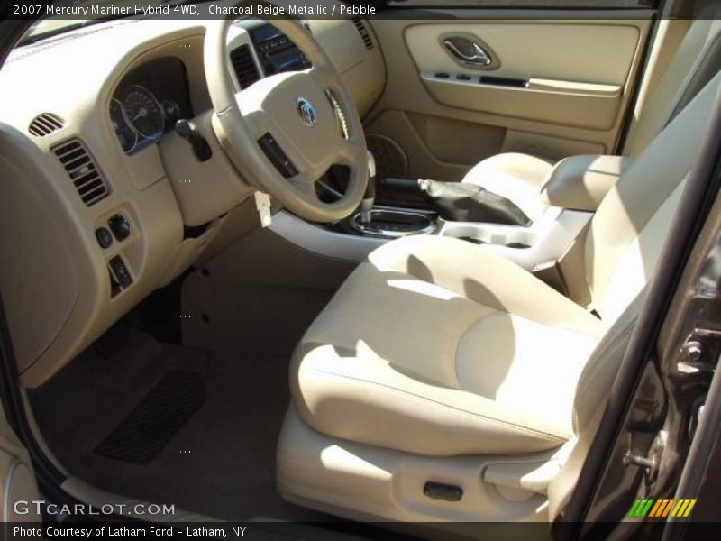 Charcoal Beige Metallic / Pebble 2007 Mercury Mariner Hybrid 4WD