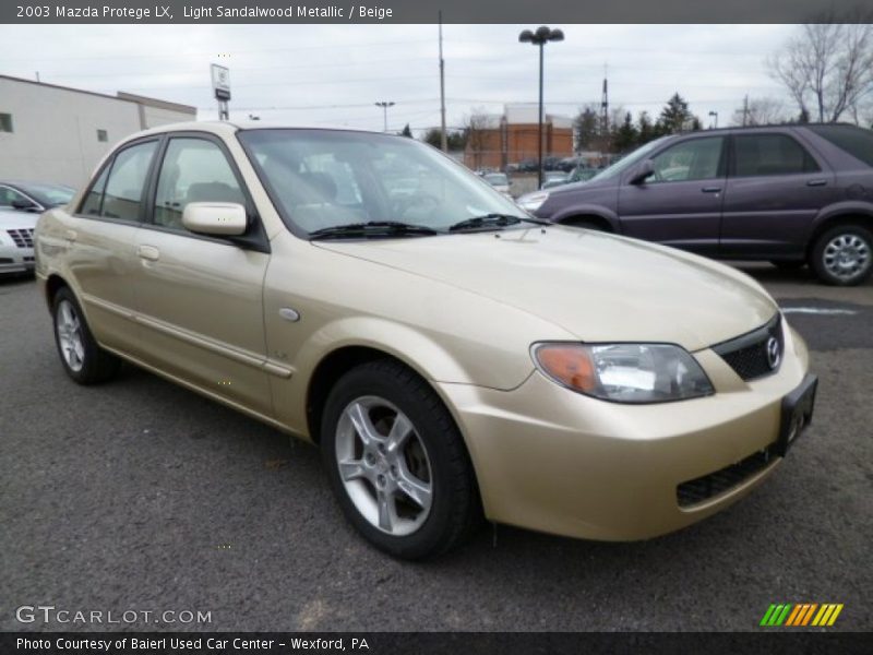 Front 3/4 View of 2003 Protege LX