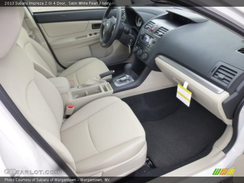  2013 Impreza 2.0i 4 Door Ivory Interior