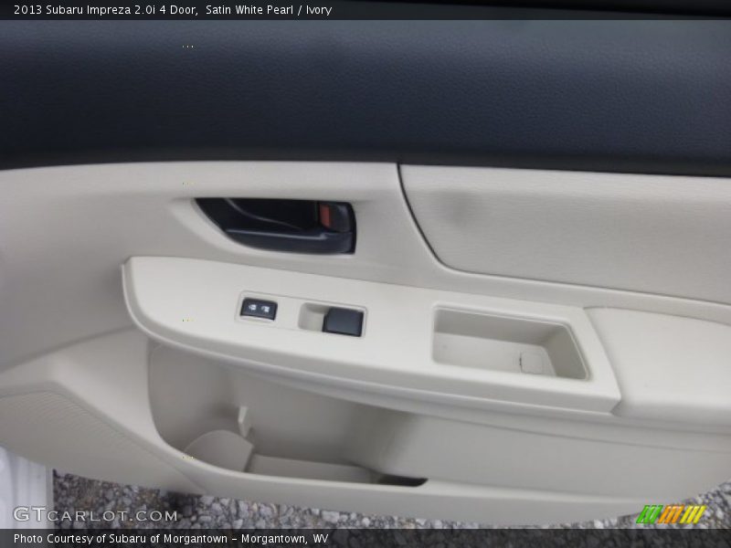 Satin White Pearl / Ivory 2013 Subaru Impreza 2.0i 4 Door
