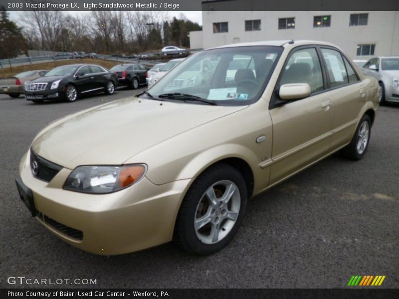 Front 3/4 View of 2003 Protege LX