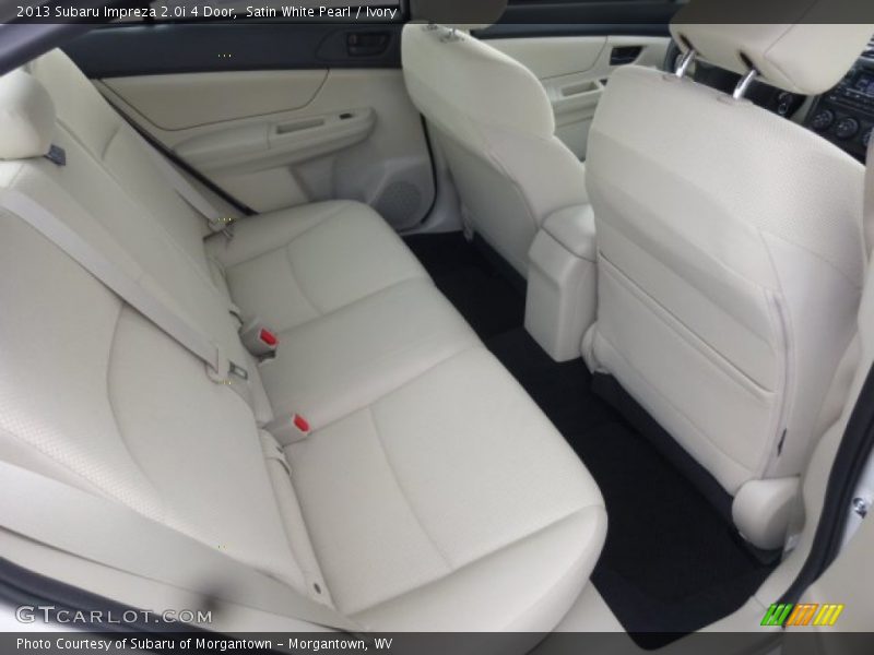 Satin White Pearl / Ivory 2013 Subaru Impreza 2.0i 4 Door