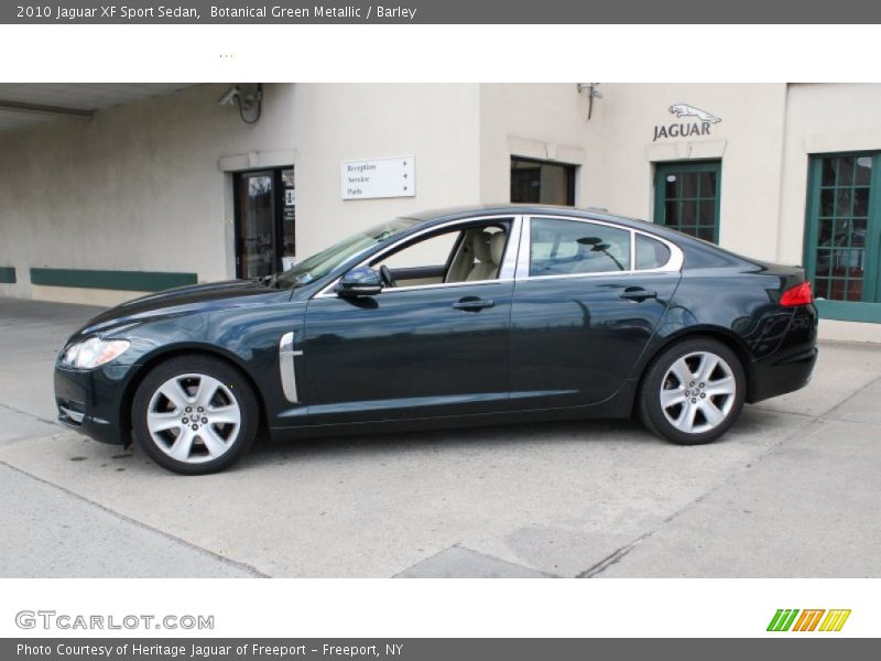  2010 XF Sport Sedan Botanical Green Metallic