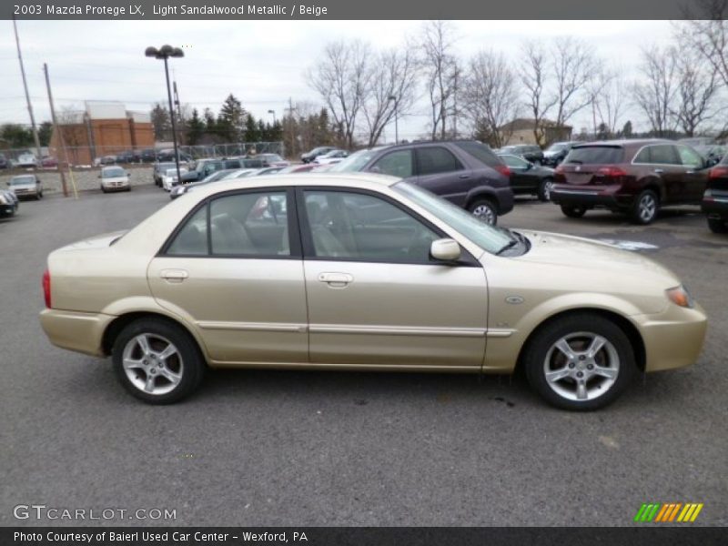  2003 Protege LX Light Sandalwood Metallic