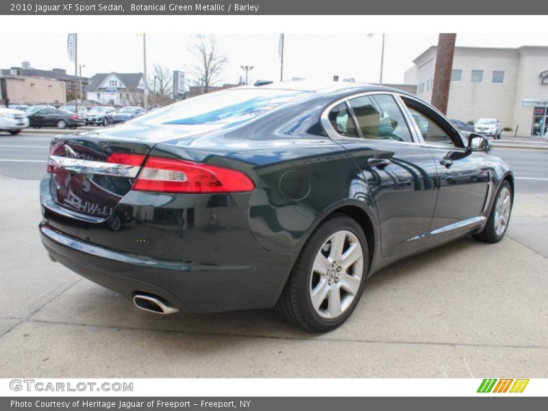Botanical Green Metallic / Barley 2010 Jaguar XF Sport Sedan