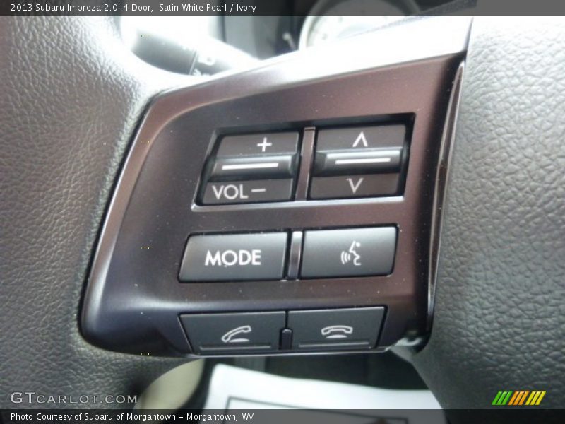 Satin White Pearl / Ivory 2013 Subaru Impreza 2.0i 4 Door