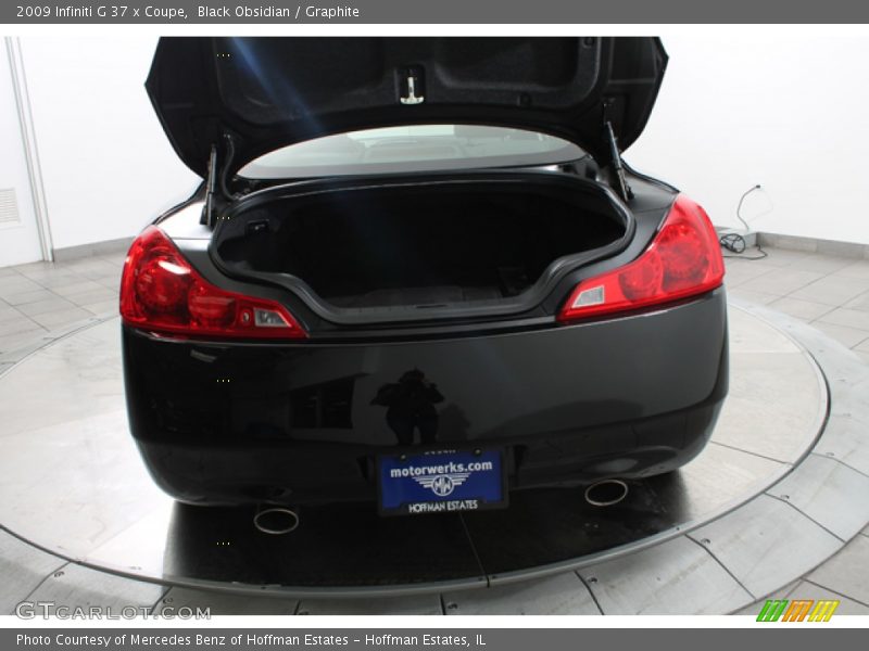 Black Obsidian / Graphite 2009 Infiniti G 37 x Coupe