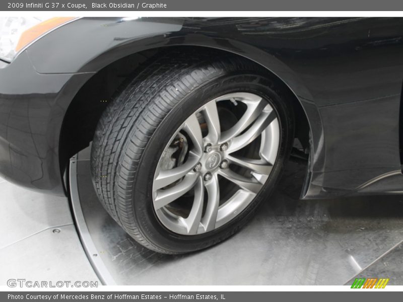 Black Obsidian / Graphite 2009 Infiniti G 37 x Coupe