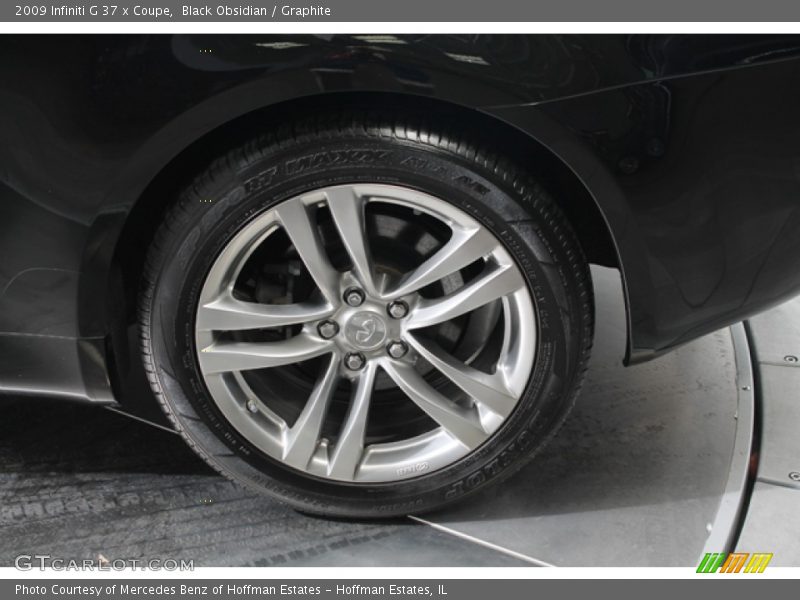 Black Obsidian / Graphite 2009 Infiniti G 37 x Coupe
