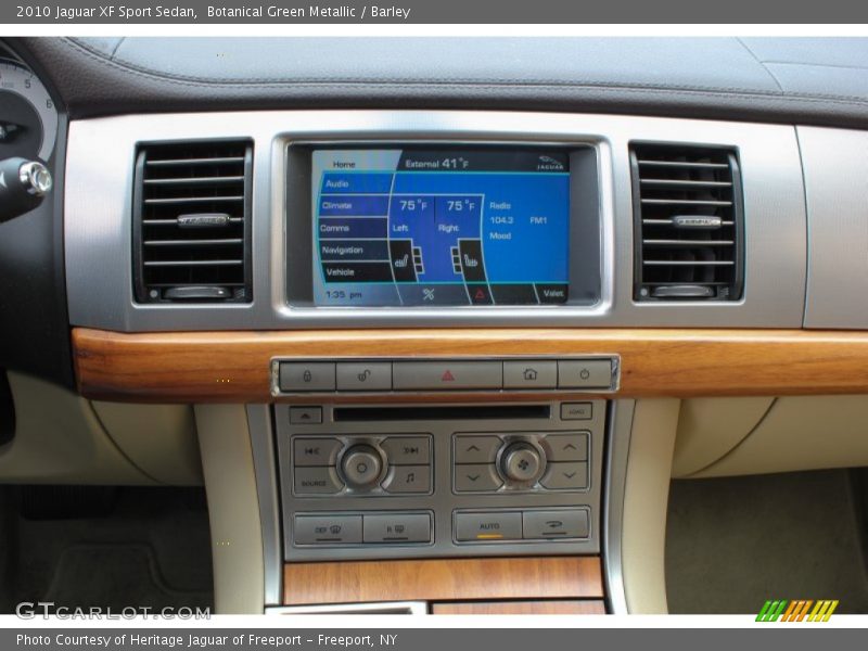 Controls of 2010 XF Sport Sedan