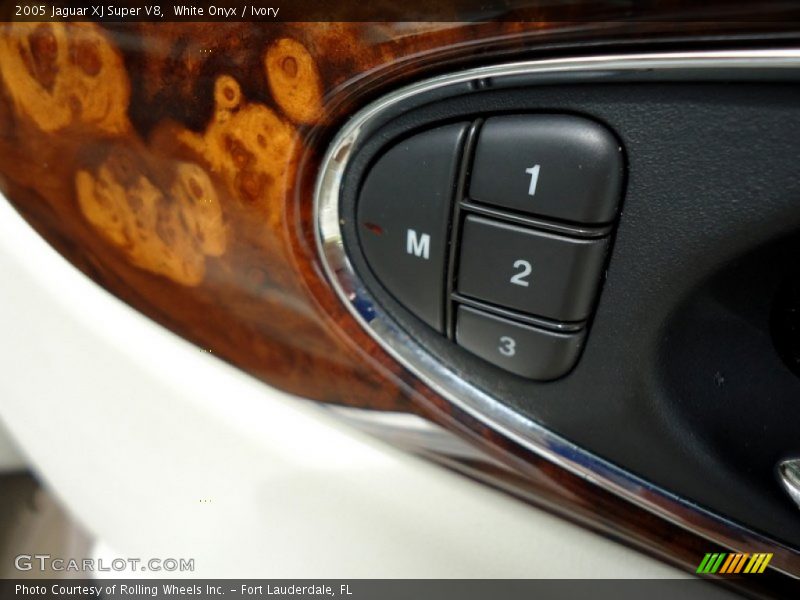 Controls of 2005 XJ Super V8