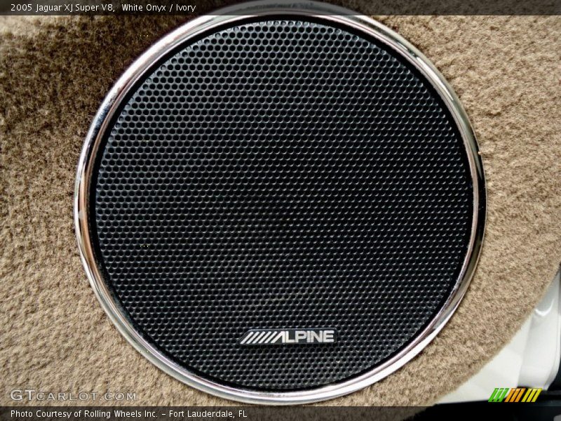 White Onyx / Ivory 2005 Jaguar XJ Super V8