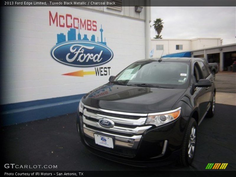 Tuxedo Black Metallic / Charcoal Black 2013 Ford Edge Limited