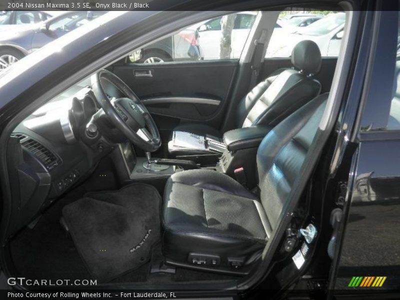  2004 Maxima 3.5 SE Black Interior