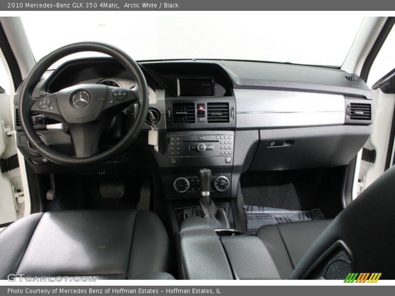 Arctic White / Black 2010 Mercedes-Benz GLK 350 4Matic