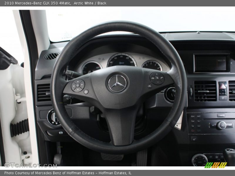 Arctic White / Black 2010 Mercedes-Benz GLK 350 4Matic