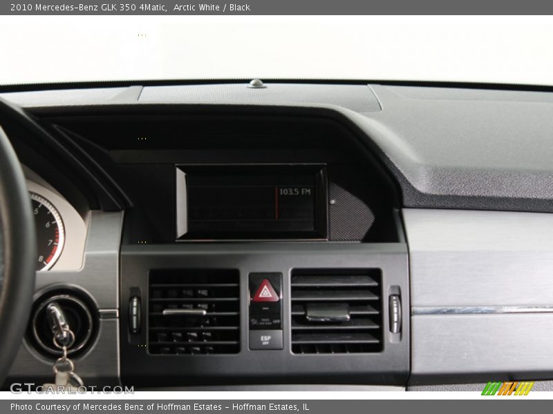 Arctic White / Black 2010 Mercedes-Benz GLK 350 4Matic