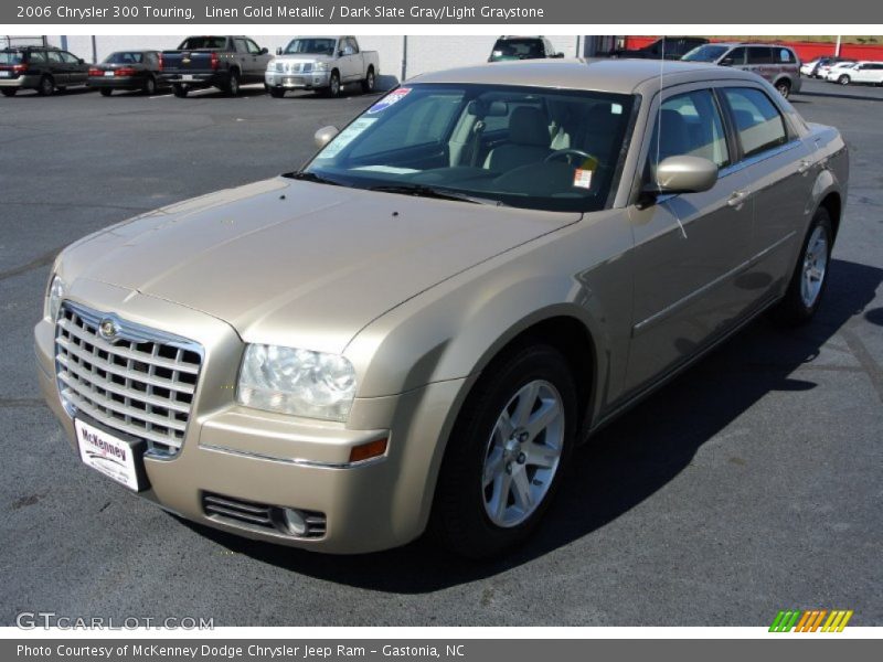 Linen Gold Metallic / Dark Slate Gray/Light Graystone 2006 Chrysler 300 Touring