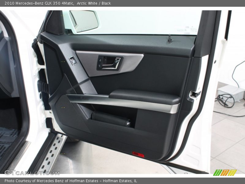 Arctic White / Black 2010 Mercedes-Benz GLK 350 4Matic