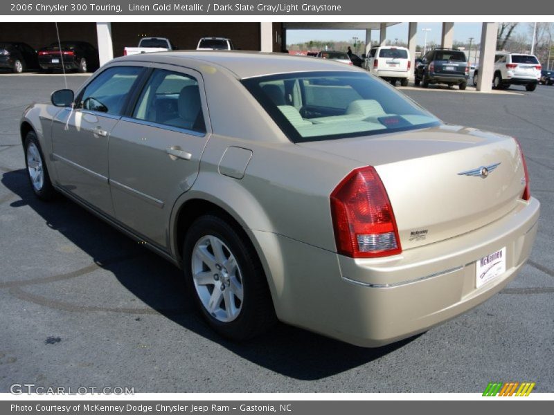 Linen Gold Metallic / Dark Slate Gray/Light Graystone 2006 Chrysler 300 Touring