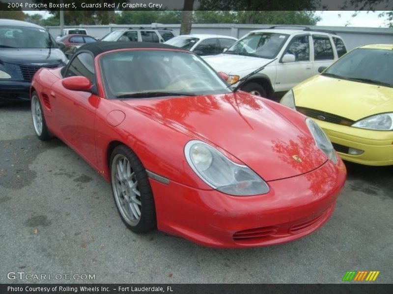 Front 3/4 View of 2004 Boxster S