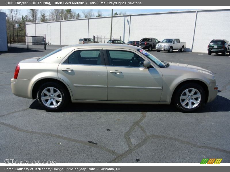 Linen Gold Metallic / Dark Slate Gray/Light Graystone 2006 Chrysler 300 Touring