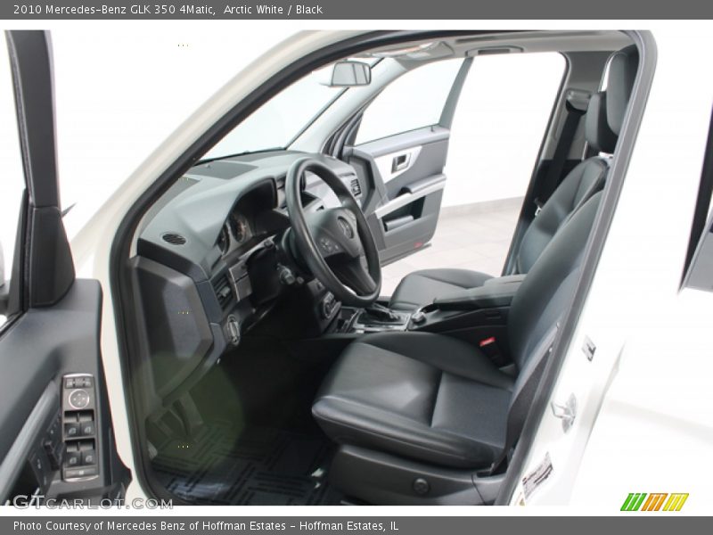 Arctic White / Black 2010 Mercedes-Benz GLK 350 4Matic
