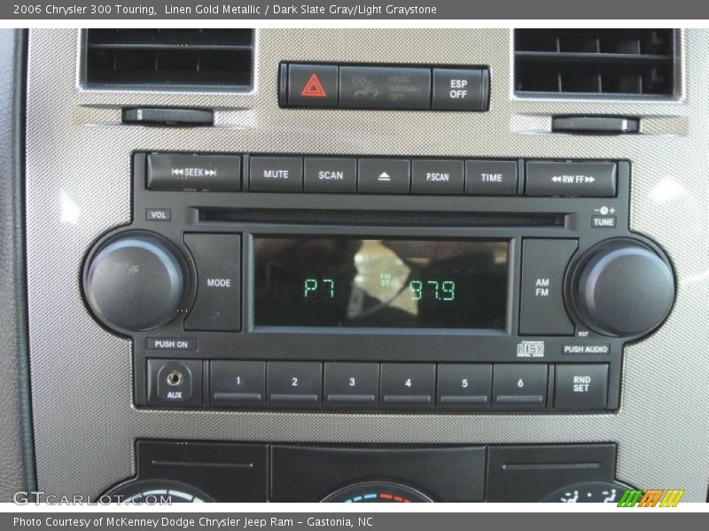 Linen Gold Metallic / Dark Slate Gray/Light Graystone 2006 Chrysler 300 Touring